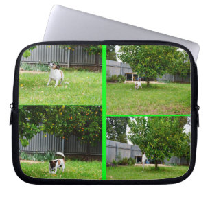 Protection Pour Ordinateur Portable Fox Terrier, Photo Collage 10inch Portable Sleeve.