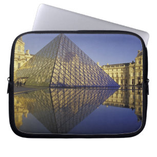 Protection Pour Ordinateur Portable FRANCE, Paris Reflet, Pyramide. Le Louvre