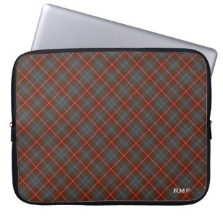 Protection Pour Ordinateur Portable Fraser of Lovat Reproduction Tartan Monogramme