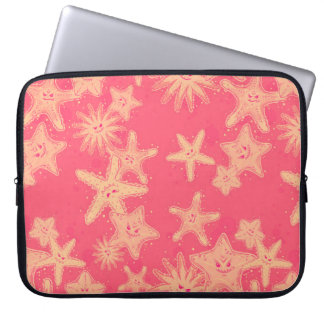 Protection Pour Ordinateur Portable Funny Starfish rouge-limonade motif