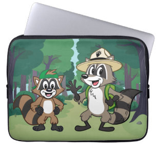 Protection Pour Ordinateur Portable Garde forestière Rick et Ricky de Rick de garde