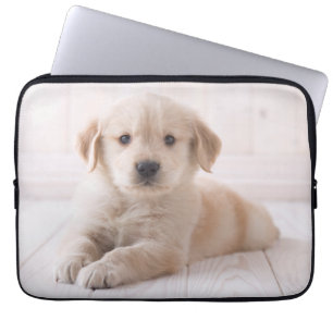 Protection Pour Ordinateur Portable Golden retriever se couchant