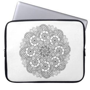 Protection Pour Ordinateur Portable Griffonnage rond de conception