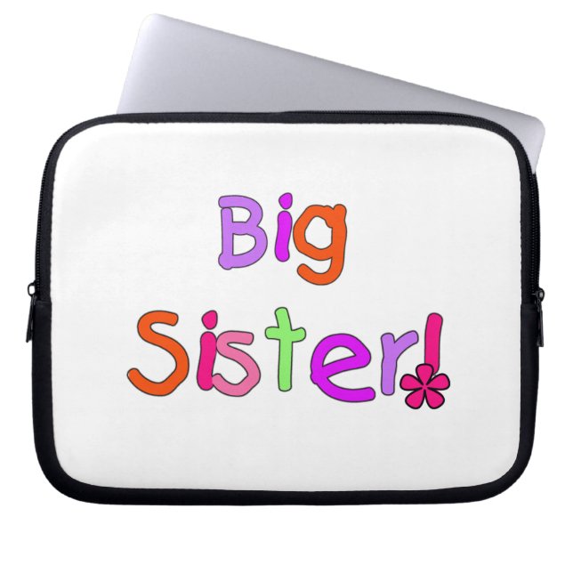 Protection Pour Ordinateur Portable Grosses Soeurs Cadeaux (Devant)