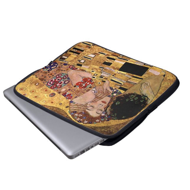 Protection Pour Ordinateur Portable Gustav Klimt : Le baiser (détail) (Devant bas)