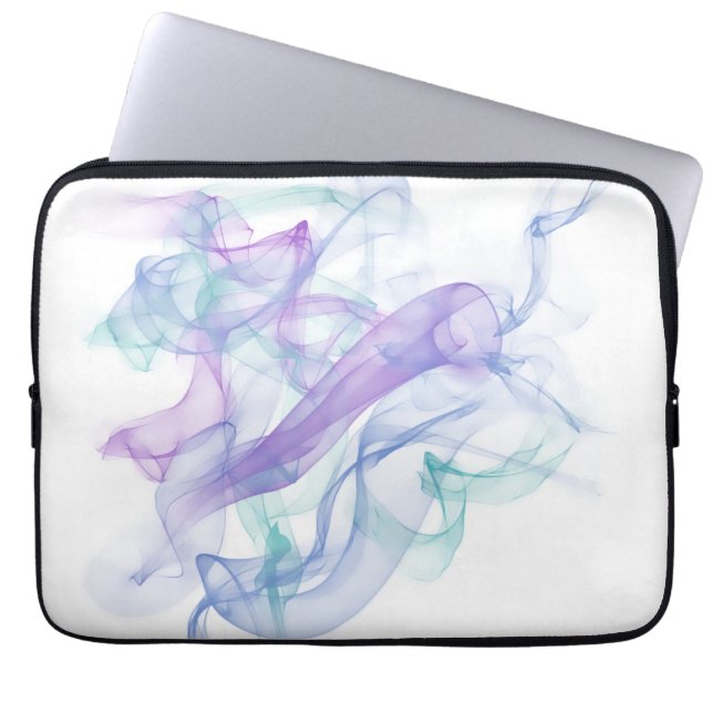Protection Pour Ordinateur Portable Haze violet Abstrait (Devant)