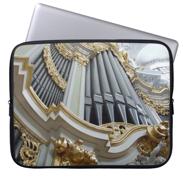 Protection Pour Ordinateur Portable Hofkirche Allemagne Pipe Orgue (Devant)