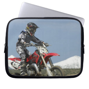 Protection Pour Ordinateur Portable Idaho, course de motocross, course de moto