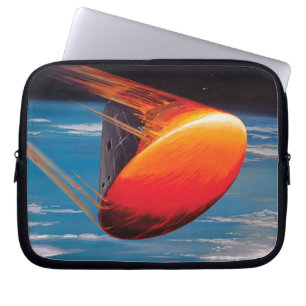 Protection Pour Ordinateur Portable Illustration de la capsule spatiale du module de c