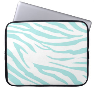 Protection Pour Ordinateur Portable Impression Sky Blue Zebra