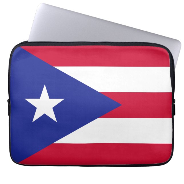 Protection Pour Ordinateur Portable Indicateur Porto Rico (Devant)