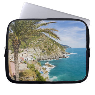 Protection Pour Ordinateur Portable Italie, Cinque Terre, Vernazza, ville sur les cote