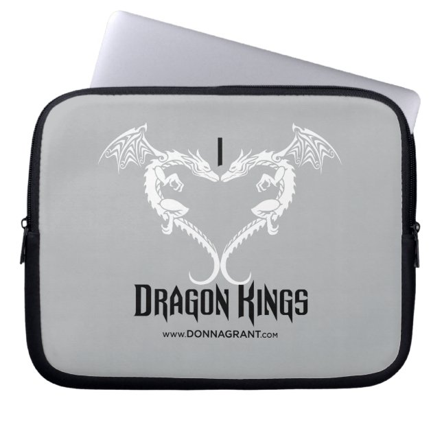 Protection Pour Ordinateur Portable J'aime des rois de dragon 10" douille (Devant)