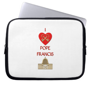 Protection Pour Ordinateur Portable J'aime le pape François