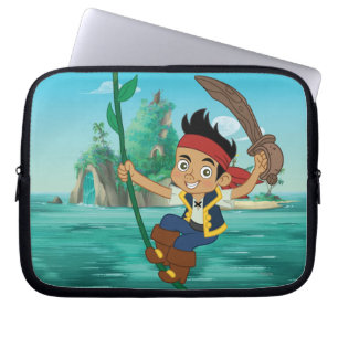 Protection Pour Ordinateur Portable Jake et les "Jamais Land Pirates" Jake Running