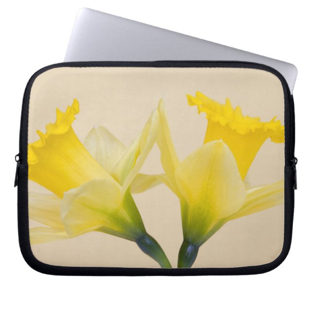 Protection Pour Ordinateur Portable Jonquilles jaunes (Devant)