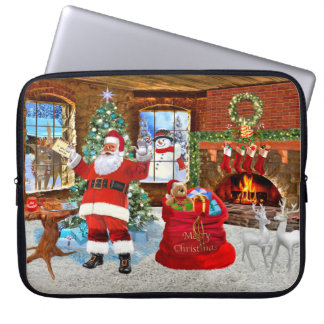 Protection Pour Ordinateur Portable Joyeux Noël de Père Noël