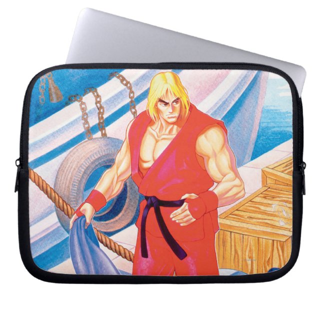 Protection Pour Ordinateur Portable Ken sur le dock (Devant)
