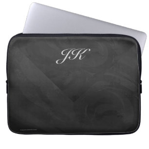 Protection Pour Ordinateur Portable Kohl Black Monogramme personnalisé