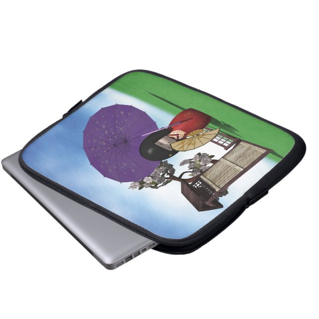 Protection Pour Ordinateur Portable Kokeshi Doll (Devant bas)