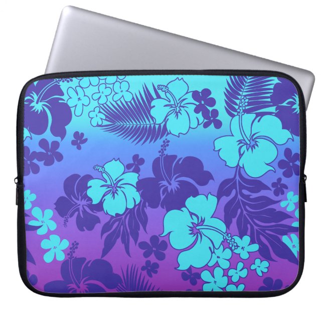 Protection Pour Ordinateur Portable Kona Blend Hawaii Hibiscus Neoprène Wetsuit (Devant)