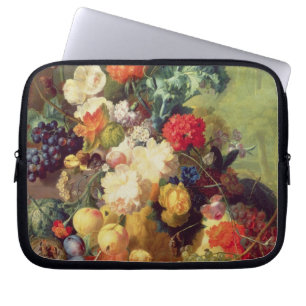 Protection Pour Ordinateur Portable La vie toujours avec les fleurs et le fruit