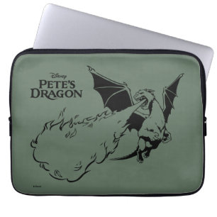 Protection Pour Ordinateur Portable Le dragon de Pete Cool de feu