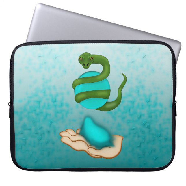 Protection Pour Ordinateur Portable Le serpent (Devant)