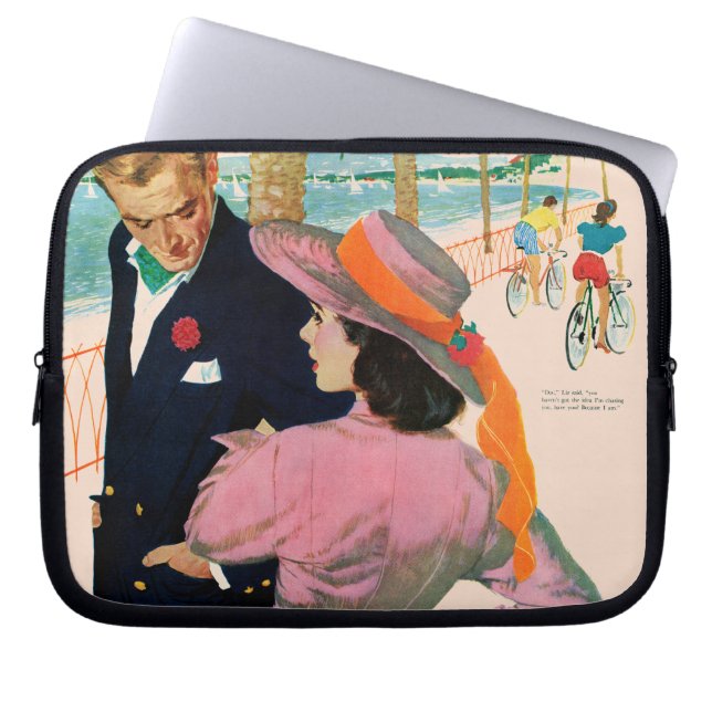 Protection Pour Ordinateur Portable Le Stategy de l'amour (Devant)