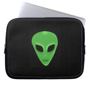 Protection Pour Ordinateur Portable Le visage Alien de Little Green Man