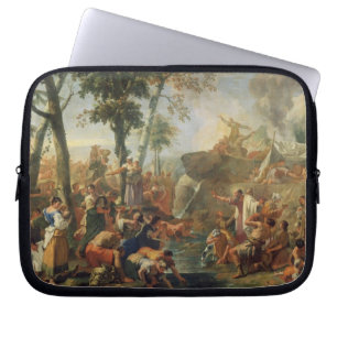 Protection Pour Ordinateur Portable L'eau de dessin de Moïse de la roche (huile sur l