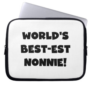 Protection Pour Ordinateur Portable Les meilleurs cadeaux Nonnie du monde de Black Tex
