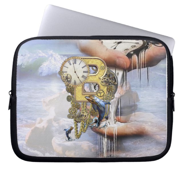 Protection Pour Ordinateur Portable Lettre d'anniversaire B (Devant)