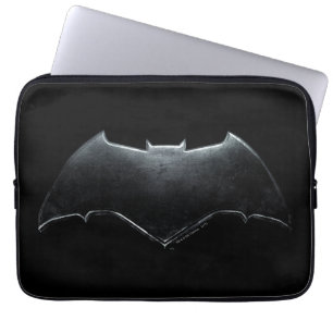 Protection Pour Ordinateur Portable Ligue de Justice Symbole de batman métallique