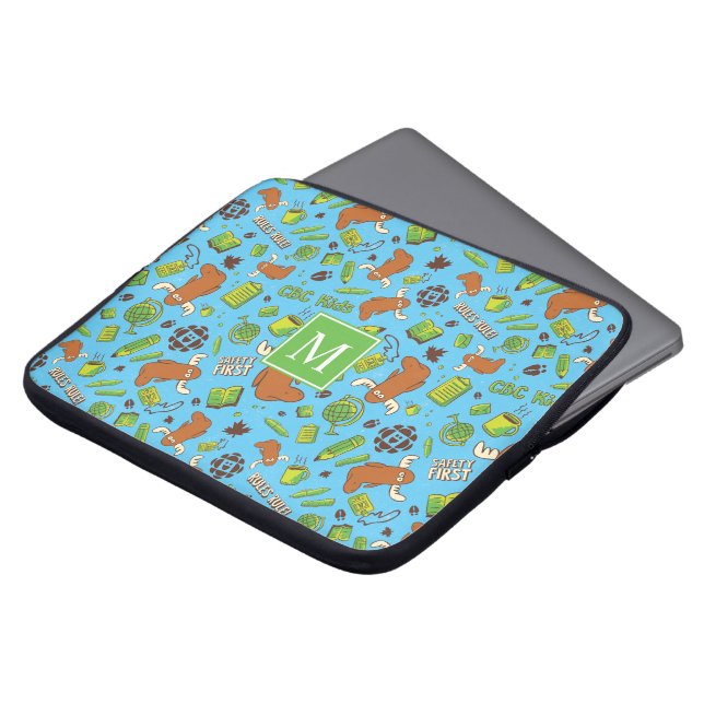 Protection Pour Ordinateur Portable M. Orlando Motif Monogram (Devant haut)