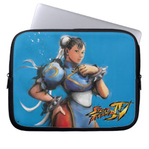 Protection Pour Ordinateur Portable Main de Chun-Li sur la hanche