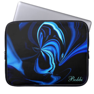Protection Pour Ordinateur Portable Manche Abstraite pour ordinateur portable Blue But