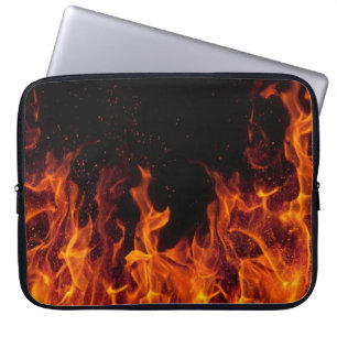 Protection Pour Ordinateur Portable Manche de l'ordinateur portable Fire Flames