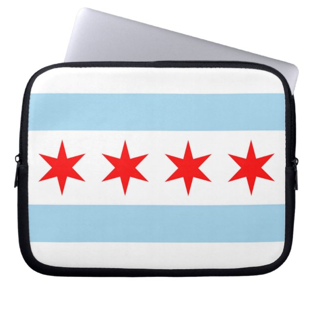 Protection Pour Ordinateur Portable Manche pour ordinateur portable de Chicago, Illino (Devant)