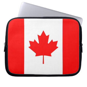 Protection Pour Ordinateur Portable Manche pour ordinateur portable Drapeau canadien