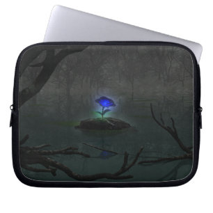 Protection Pour Ordinateur Portable Manche Rose bleu