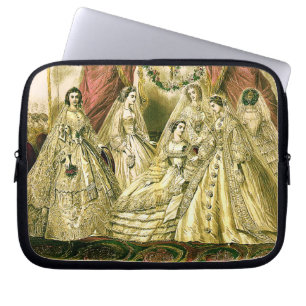 Protection Pour Ordinateur Portable Mariée Antique Mariage Vintage