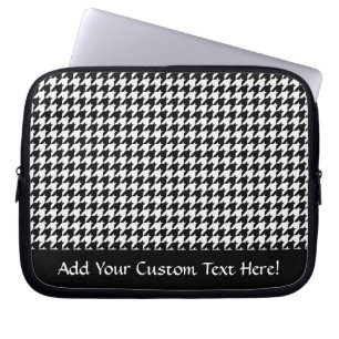Protection Pour Ordinateur Portable Marque noire/blanche de mode stylisée
