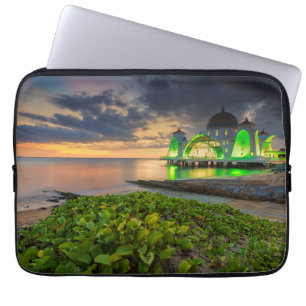Protection Pour Ordinateur Portable Melaka pendant le coucher du soleil   Masjid Selat