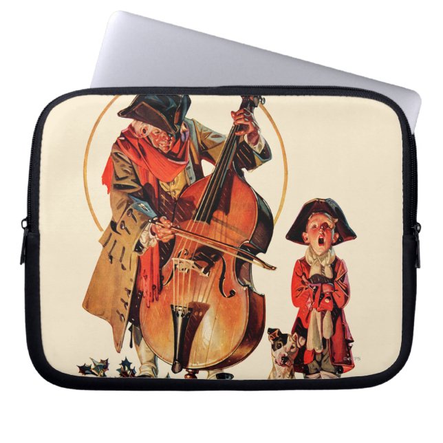 Protection Pour Ordinateur Portable Messieurs du YE Merrie de repos de Dieu (Devant)