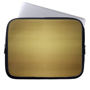 Protection Pour Ordinateur Portable Métal brossé d'or
