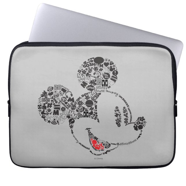 Protection Pour Ordinateur Portable Mickey tendance | Icônes et expressions (Devant)