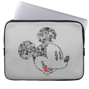Protection Pour Ordinateur Portable Mickey tendance   Icônes & Phrases