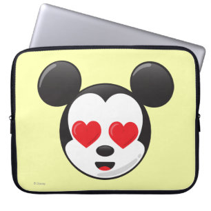 Protection Pour Ordinateur Portable Mickey tendance In Love Emoji