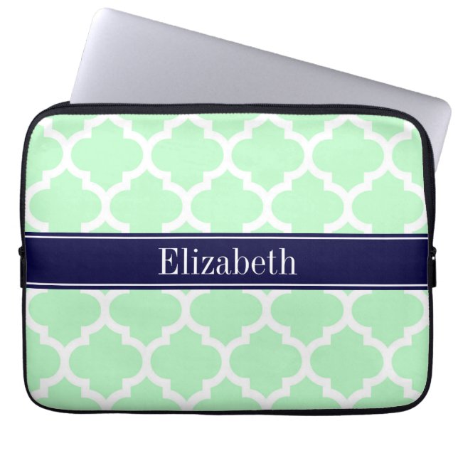 Protection Pour Ordinateur Portable Mint White Moroccan (Devant)